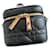 Cannage Borsa Mini Vanity Dior in pelle nera Nero