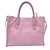 Mini borsa di carta Balenciaga Rosa Porpora - vista 2