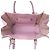 Mini borsa di carta Balenciaga Rosa Porpora - vista 6
