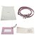 Mini borsa di carta Balenciaga Rosa Porpora - vista 9