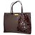 Borsa Tote Vernis Wilshire MM di Louis Vuitton Bordò
