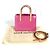Borsa PM Louis Vuitton Monogram Vernis LV Remix Rosa - vista 18