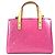 Borsa PM Louis Vuitton Monogram Vernis LV Remix Rosa - vista 2