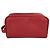Clutch in pelle rossa Fendi Rosso