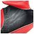 Clutch in pelle rossa Fendi Rosso - vista 3