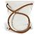 Hermès Aline MM Logo Rucksack Braun Beige - Ansicht 2