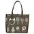Bulgari Bvlgari Leder-Tote Braun - Ansicht 2