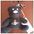 Charm per borsa Teddy Bear Black di Vivienne Westwood Nero - vista 2