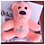 Charm per borsa Teddy Bear Peach di Vivienne Westwood Corallo - vista 4