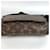 Louis Vuitton Monogram Macassar District PM Tasche Braun Schwarz - Ansicht 7