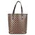 Borsa Tote GM Damier Vavant Louis Vuitton Marrone Damier ebene - vista 2
