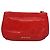 Pochette con zip in pelle Miu Miu Rosso - vista 2