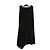 Chanel circa 1992 Gonna Lunga FR38 Maxi Nera in Lana Gipsy UK10 US6