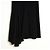 Chanel circa 1992 Gonna Lunga FR38 Maxi Nera in Lana Gipsy UK10 US6 - vista 2