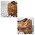 Borsa Boston con tasca frontale in tela rivestita e pelle MCM Visetos Cognac/Marrone - vista 12