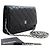 Wallet On Chain CHANEL Borsa a Catena Classica Nera WOC in Pelle di Agnello Nero