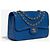 Borsa CHANEL Timeless/Classique in Pelle Esotica Blu - 102993 - vista 3