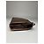 Triomphe Céline Clutch in pelle monogramma vintage Celine marrone - vista 9
