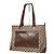 Vintage Gucci Monogram Handtasche Beige Braun