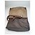 Vintage Gucci Monogram Handtasche Beige Braun - Ansicht 3