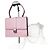 Vintage Courreges Lederhandtasche Rosa Pink