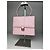 Vintage Courreges Lederhandtasche Rosa Pink - Ansicht 8