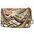 Vintage Emilio Pucci Mehrfarbige Leder-Clutch Mehrfarben
