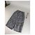 Vintage Givenchy Wollrock 36/S Anthrazitgrau - Ansicht 4