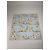 Sciarpa floreale vintage Balmain azzurro chiaro giallo bianco Turchese - vista 5