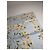 Sciarpa floreale vintage Balmain azzurro chiaro giallo bianco Turchese - vista 7