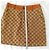 Gucci GG Monogramm Minirock Beige - Ansicht 4