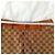 Gucci GG Monogramm Minirock Beige - Ansicht 5