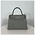 Hermès Kelly 28 Struttato Grigio - vista 2