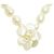 Collana Choker in Perle Fancy e Camelia Gripoix 1998 di Chanel D'oro - vista 2