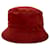 Cappello bucket rosso Hermès  - vista 5
