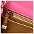 Chanel Mini Quadrado Rosa Clássico em Couro de Cordeiro com Pérolas e Fecho Simples - vista 8