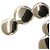 Barrette en perles dorées CC de Chanel - vue 8