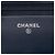 Wallet On Chain Chanel Blue CC Geldbörse aus gestepptem Lammleder mit Kette Blau Marineblau - Ansicht 5