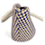 Hermès HERMES Panierbas PM Borsa Tote Beige Blu navy - vista 2