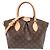 Borsa Boëtie NM PM Louis Vuitton Marrone