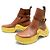 BOTAS LOUIS VUITTON ARCHLIGHT 39 CUERO & BOTAS DE TOBILLO MONOGRAMA Castaño