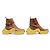 BOTAS LOUIS VUITTON ARCHLIGHT 39 CUERO & BOTAS DE TOBILLO MONOGRAMA Castaño - vista 3