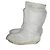 Botas planas de piel blanca John Richmond Blanco