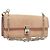 Borsa a spalla in suede Valentino Garavani Turnlock con catena Rosa