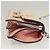 Borsa a spalla in suede Valentino Garavani Turnlock con catena Rosa - vista 3