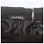 Chanel Gonna Drapé Nera 1985 FR38 Alta Moda Crepe di Lana Nera Piegata UK10 US8 Nero - vista 3