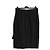 Chanel Gonna Drapé Nera 1985 FR38 Alta Moda Crepe di Lana Nera Piegata UK10 US8 Nero - vista 4