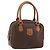 Céline Celine Macadam Handtasche Macadam aus Leder Mittel Braun