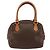 Céline Celine Macadam Handtasche Macadam aus Leder Mittel Braun - Ansicht 2