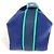 Borsa Vanity Pouch Black GM Hermès Brid Blu Verde - vista 4